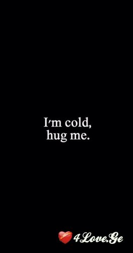 Hug me!