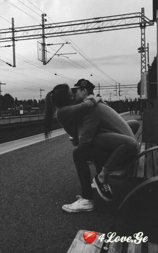 black and white