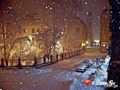 Snow and New Year