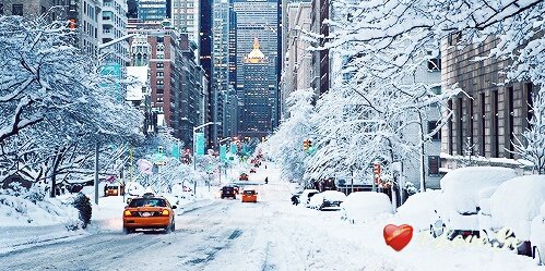 Snow and New Year