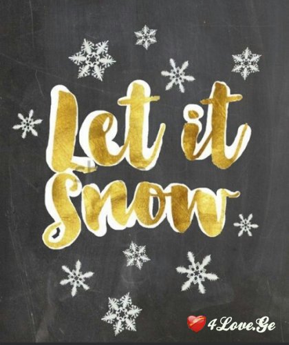 Snow and New Year