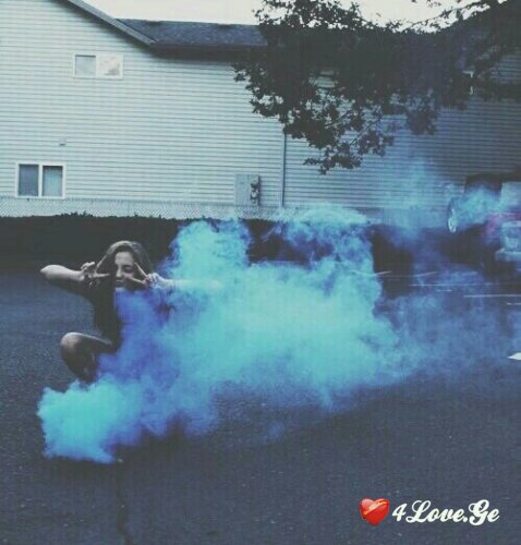 blue