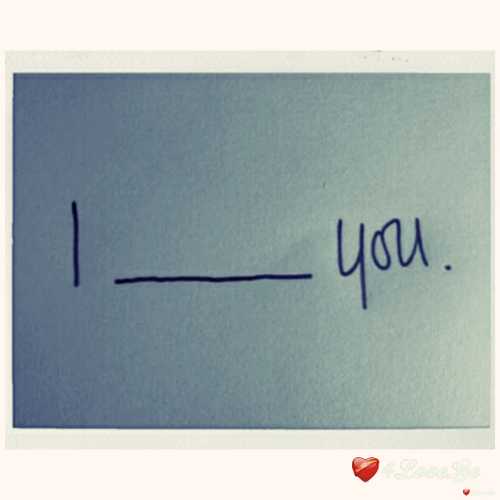 I ____ You (მეთექვსმეტე)