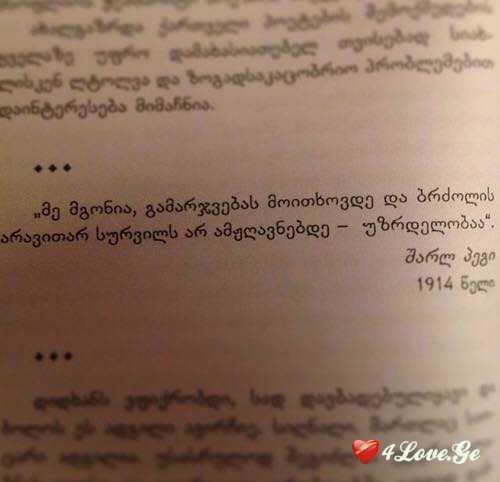 ციტატები წიგნებიდან