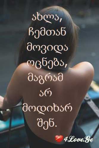 სიყვარუილია ყველაფრის თავიც და ბოლოც